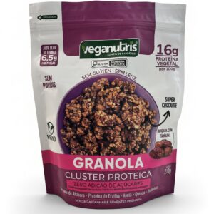 Granola Proteica Cluster Vegana Veganutris 210g