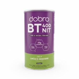 BT 400 Nitrato com cafeína sabor Limão e Gengibre 450g